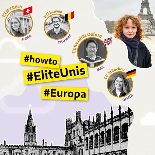 Ab an die besten Unis Europas!